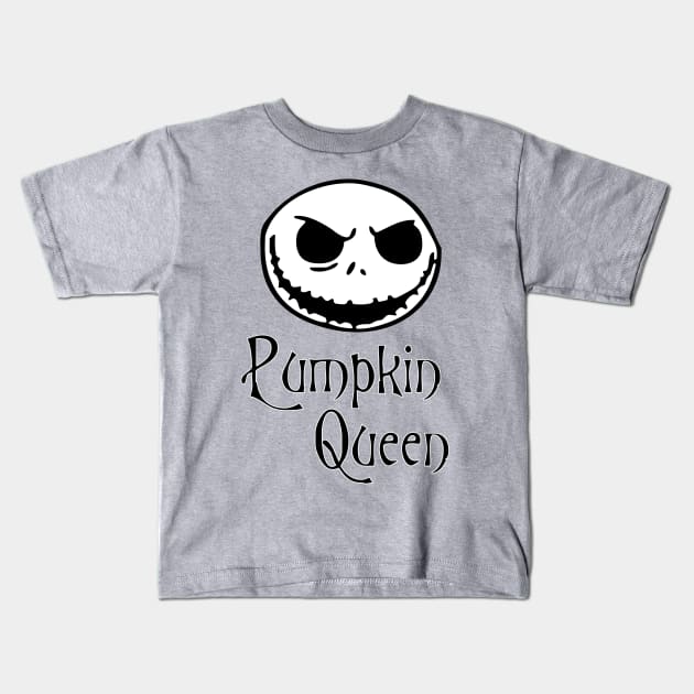 Pumpkin Queen Kids T-Shirt by Chip and Company